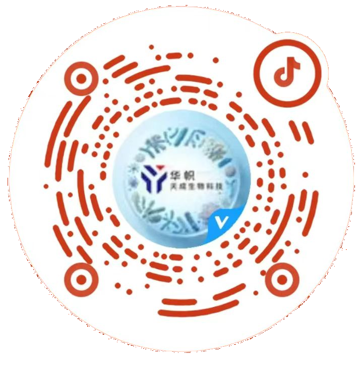 华帜天成益生菌抖音号二维码